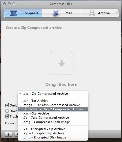 how to compress a folder on mac